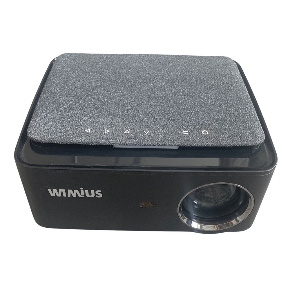 WiMius 1080P‎ LED Projector K1 5G WiFi Bluetooth Uses Fire Stick PC DVD PS5 Cell